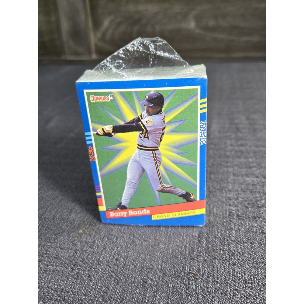 1991 Donruss Baseball Factory Sealed 50 Card Pack Barry Bonds Grand Slammer